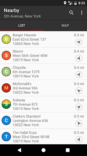 Fast Food Locator | Worldwide Fast Food Finder Screenshot 0