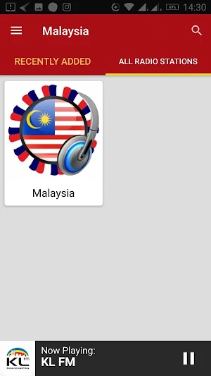 Malaysian Radio Stations Screenshot 2