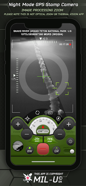 Night Mode GPS Stamp Camera Screenshot 3