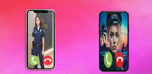 Fake Call Police Prank Chat Screenshot 0