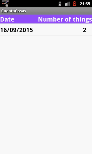 CuentaCosas Screenshot 1
