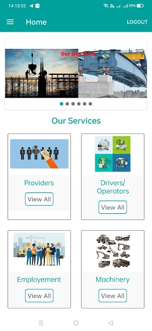 InfraCont Services Screenshot 1