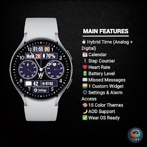 Aero Core Watch Face Screenshot 1