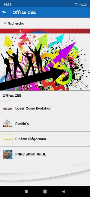 CSE Carrefour Sartr. Screenshot 0