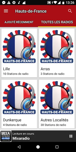 Stations Radio de Hauts-de-Fra Screenshot 3