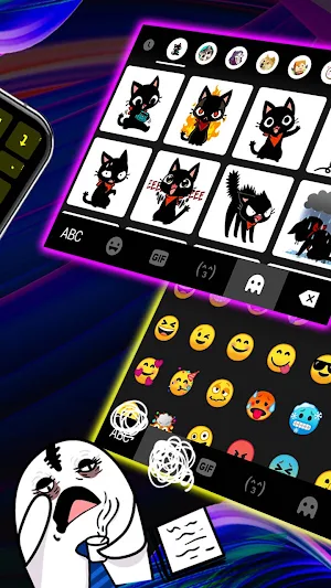 LED Color Changer Keyboard Background Screenshot 2