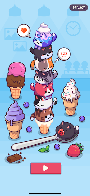 Perfect Ice Cream Cat Popsicle Screenshot 0