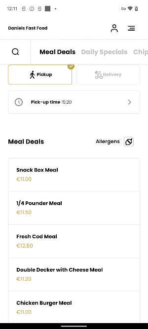Daniels Fast Food Screenshot 2