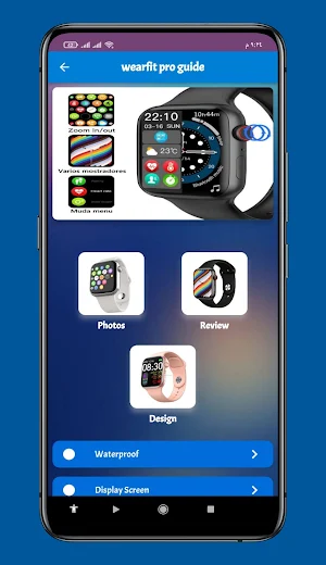 Wearfit pro guide Screenshot 0