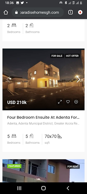 Paradise Homes Gh Screenshot 0