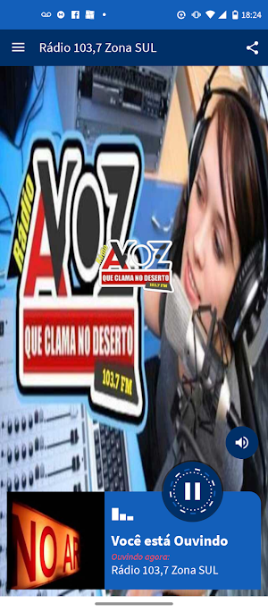 Rádio 103,7 Zona Sul Screenshot 0