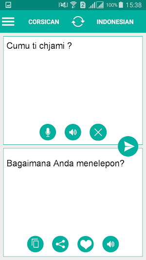 Corsican Indonesian Translator Screenshot 0