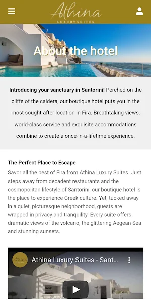 Athina Luxury Suites Screenshot 1