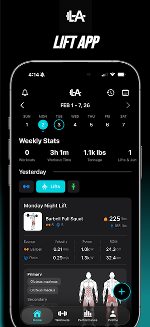 Lift App Screenshot 0