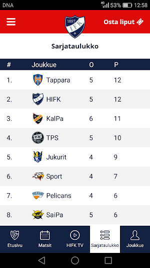 HIFK Screenshot 3