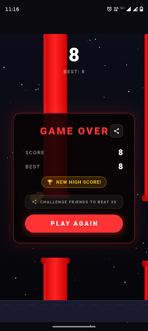 Zimpy: Endless Arcade Run Screenshot 2