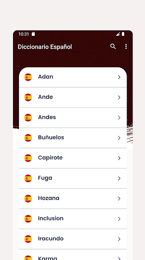 Diccionario Español Screenshot 1