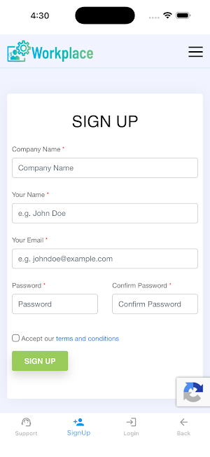 Workplace Screenshot 1