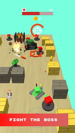 Rocket tanks. Boss payback Screenshot 0