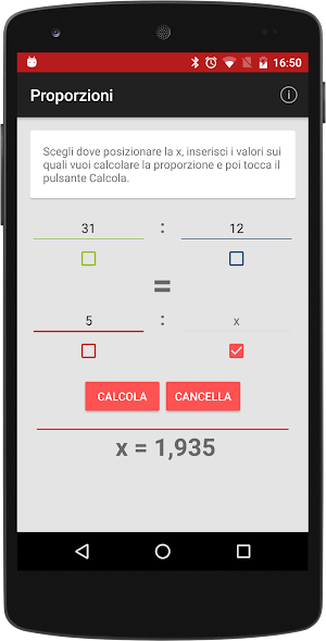 Proportions Screenshot 1