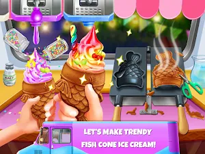 Ice Cream Master: Free Food Making Cooking Games Screenshot 1