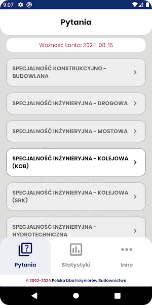Uprawnienia Budowlane PIIB Screenshot 2