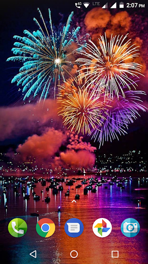 Fireworks Wallpaper Screenshot 0