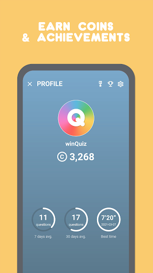 winQuiz - Trivia Quiz Game Screenshot 1