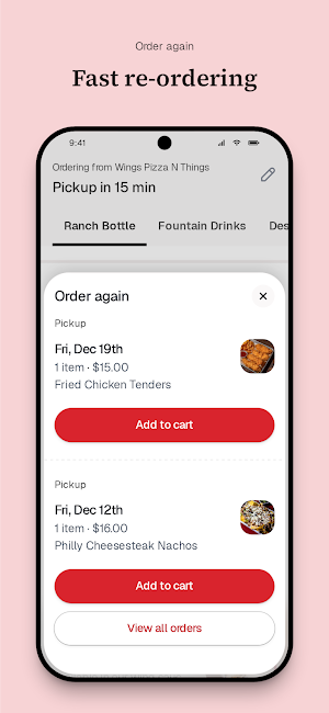 Wings Pizza N Things Screenshot 3