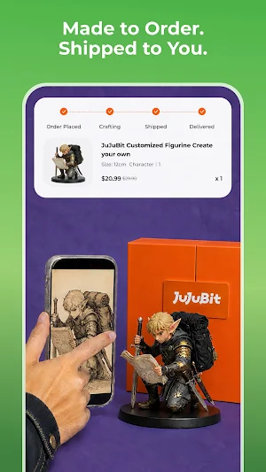 JuJuBit: AI Custom 3D Figures Screenshot 2