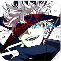 Happy Anime Coloring By Number