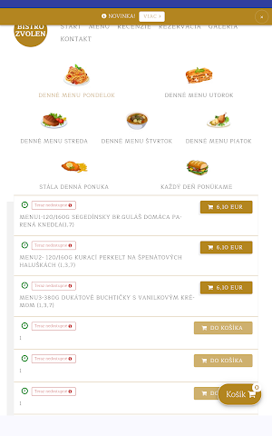BISTRO ZVOLEN Screenshot 2