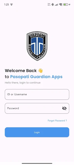 Pasopati Guardian App Screenshot 0