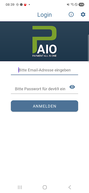 PAIO - payment all in one Screenshot 1