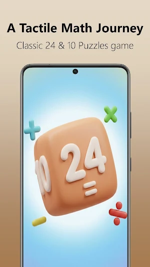 Target Math: 24 & 10 Puzzles Screenshot 0