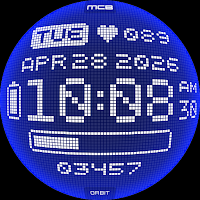 MCB Orbit: 3D LCD Watch Face