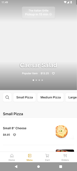 The Italian Grille Screenshot 1