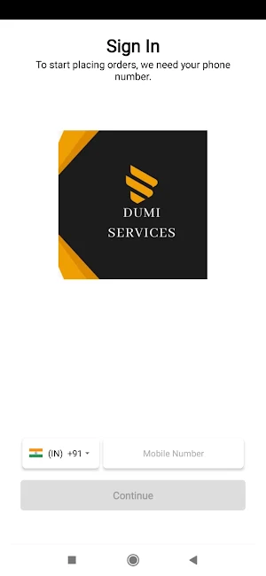 Dumi Services Screenshot 1