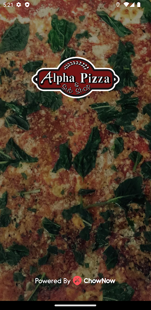 Alpha Pizza & Sub Shop Screenshot 0