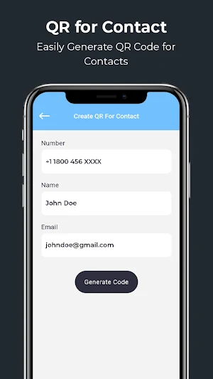QR Code Generator & Scanner Screenshot 3