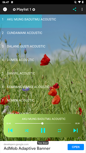 Lagu Jawa Sedih Acoustic Screenshot 1