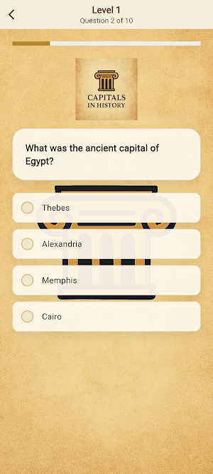 Capitals In History Screenshot 2