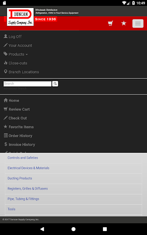 Duncan Supply Screenshot 2