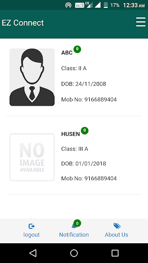 EZ Connect | School parent app Screenshot 1