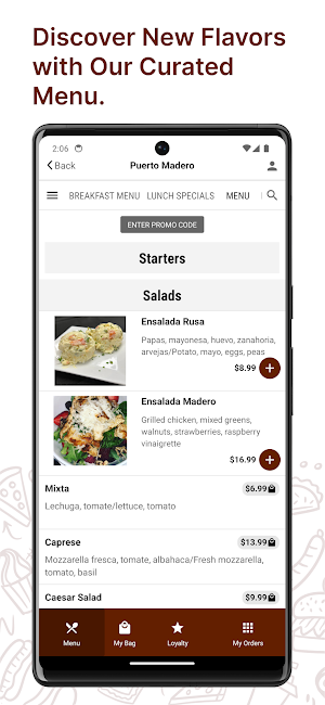 Puerto Madero Restaurant Screenshot 1