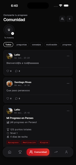 Perseo Training Screenshot 1