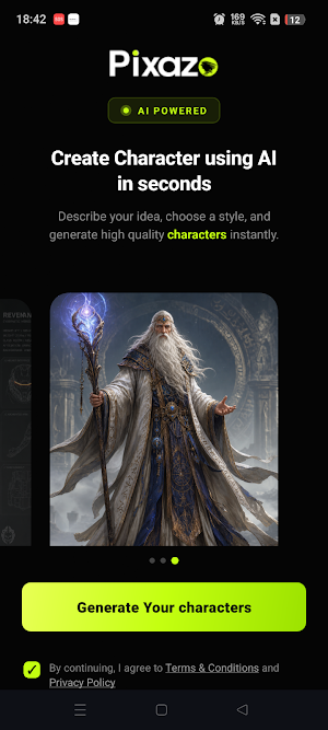 AI Character Generator Screenshot 0