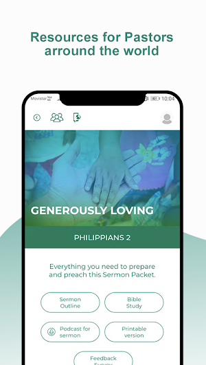 Generous Church Project Screenshot 2