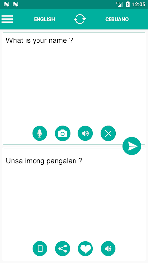 Cebuano English Translator Screenshot 1