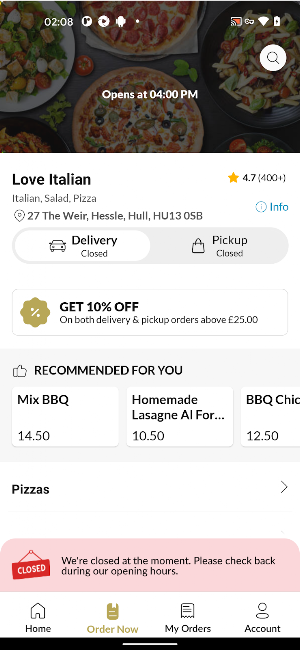 Love Italian Screenshot 2